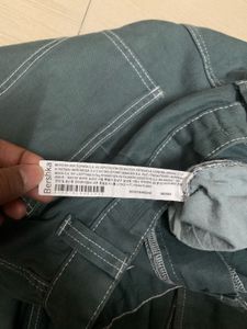 Bershka Wide Leg Stylish Cargo Pants