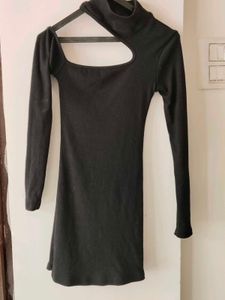 Black  Bodycon Mini Dress