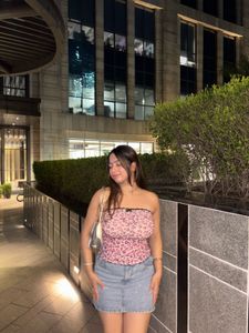 Chic Leopard Print Tube Top