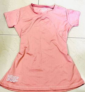 Pink Athletic T-Shirt