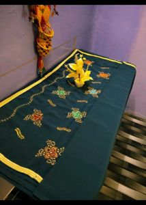 Mega Bumper Offer...5 saree with Blouse