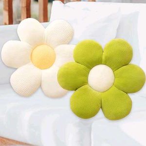 Green Flower big size  Pillow