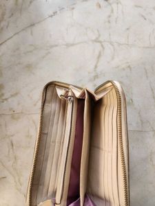 Coach Signature Zip-Around Wallet