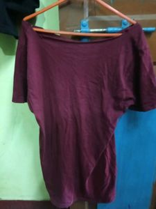 Maroon "Stronger Than Yesterday" T-Shirt