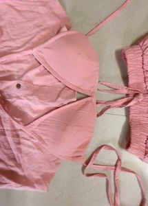 small size, Pink Co-ord Set