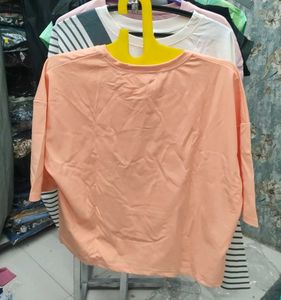 Peach Graphic Tee
