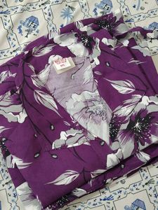 Women's Purple Co-ord Set