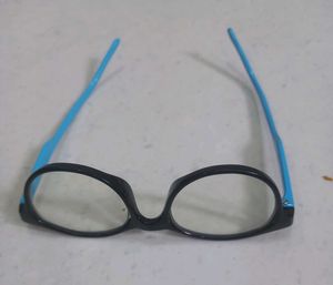 Blue Frame Eyeglasses