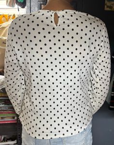 White Polka Dots Tshirt