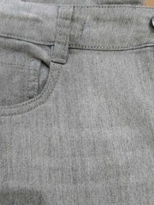 Classic Grey Denim Jeans