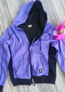 Purple &amp; Black Fashion Hoodie,very much like new