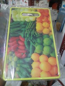 Colorful Fruit & Vegetable Cutting Board