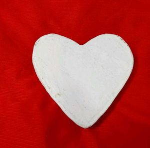 Heart Shaped Ashtray w/ Spiderweb Design