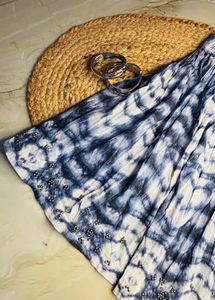 Tie-Dye Mini Skirt