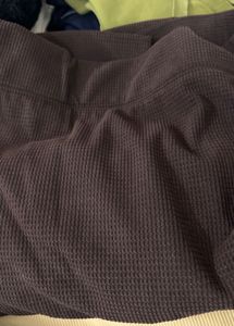 Brown Corduroy Jacket with White Buttons