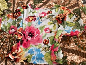 Floral Print Women's Top