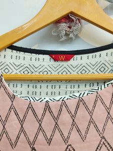 W Brand Small Size Kurti In Imported Lycra