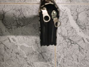 Black And Silver Ladies Wallet