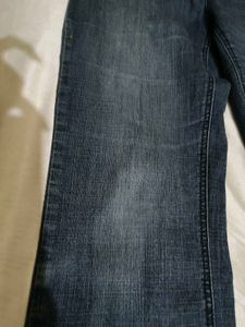 vintage Blue Denim washed jeans