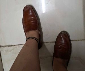 Classic Brown Leather Loafers