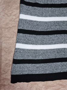 striped knit bodycon dress⋆｡𖦹°⭒˚｡⋆