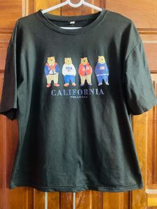 Cute Bear Graphic T-Shirt