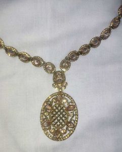 Designer Kundan Necklace &amp; Earring Set