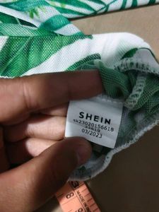 mesh floral shein pants