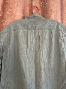 Men's Blue Denim Shirt