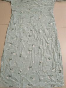 Boho Print Button-Up kurta