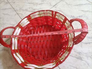 Hand Made Basket Fir Fruits Storage