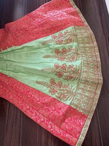 Designer Embroidered Lehenga Skirt