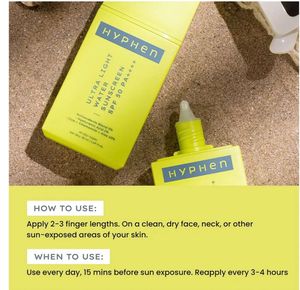 Hyphen Lightweight Sunscreen SPF 50