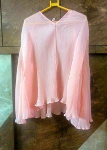 babypink Floral Tops Tunic..