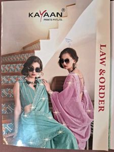 Elegant Law &amp; Order Saree