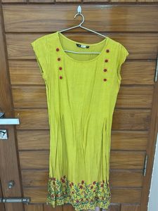 Vibrant Yellow Kurta🔆