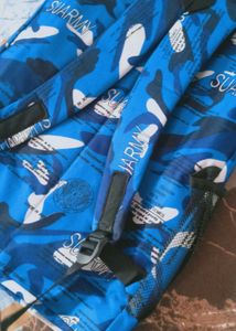 Blue Camo Army Backpack