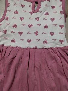 100% Cotton Cute Bunny Baby Dress