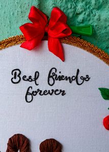 Best Friend Embroidery