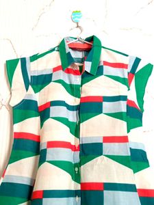 New Geometric Print Tunic With Free Legging.