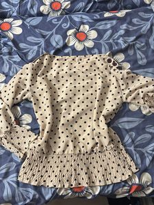 Chic Polka Dot Blouse