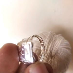 Man's 925 Hallmark Silver Casting Ring