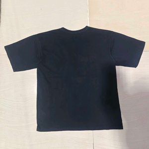 Black Balenciaga Logo T-Shirt