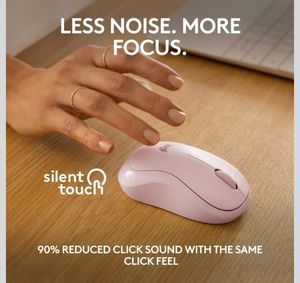 Logitech M240 Slient Touch Mouse 💓⭐️