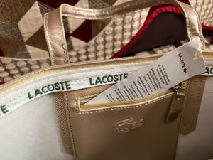 Lacoste Tote Bag - Beige