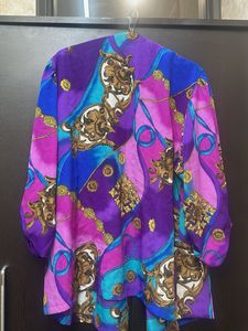 Vibrant Versace Print Style Blaz