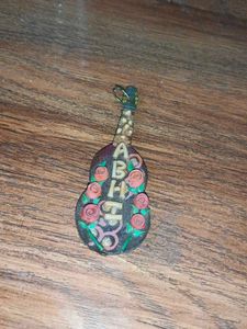 Handmade Guitar &amp; Heart Keychains pick any 2