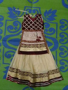 Sleeveless Anarkali