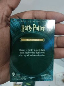 Harry Potter Quidditch Trading Card