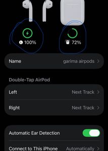 Apple Airpods + case ( read description)